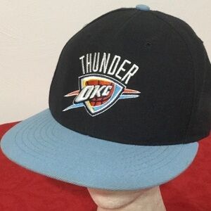 Oklahoma CITY THUNDER OKC Blue Snapback Hat Cap
